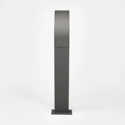 Bolardo luminoso LED Lucande Timm, 60 cm, antracita, metal, IP54