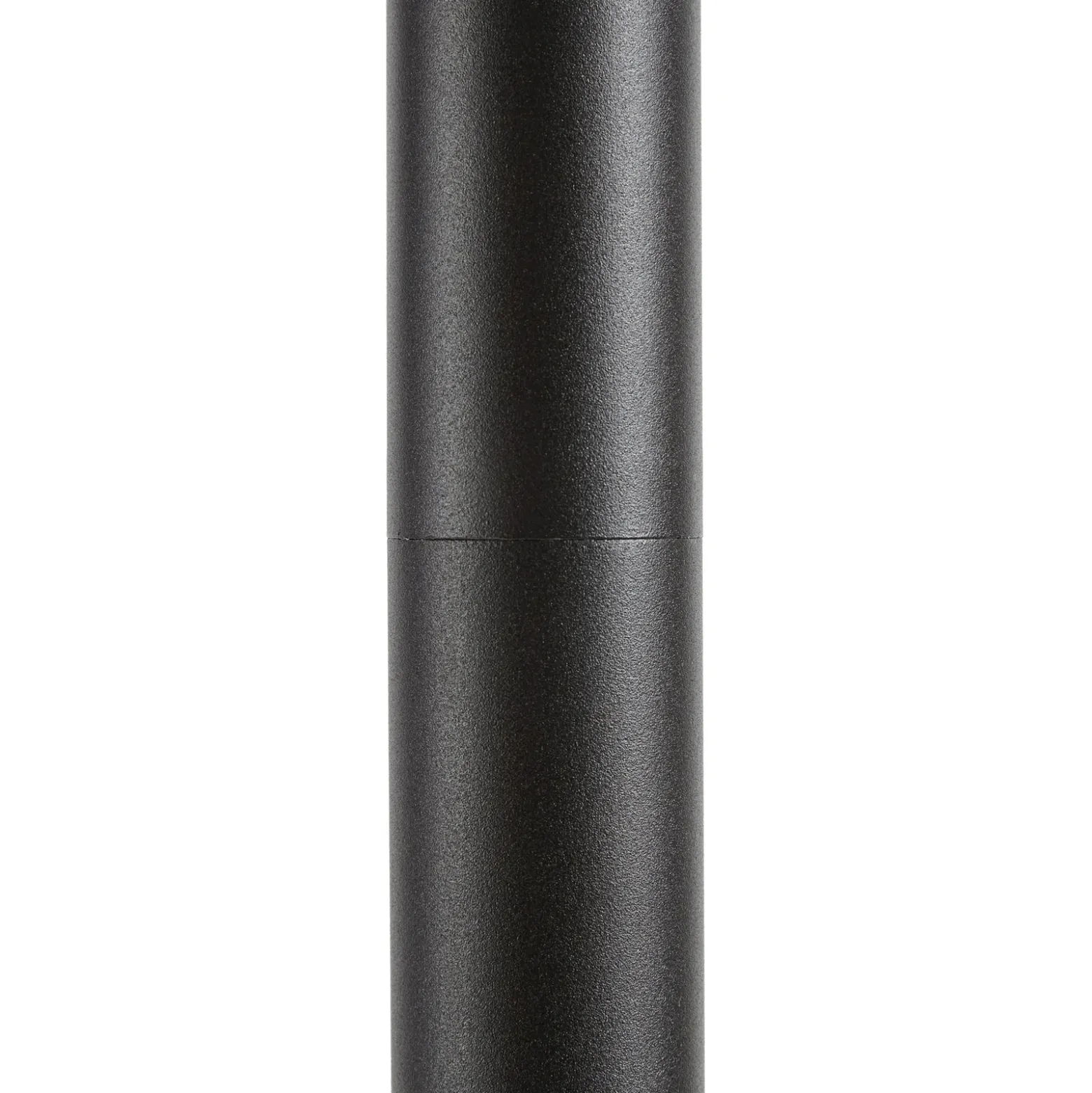 Bolardo luminoso LED Lucande Nirella, 100 cm, negro, CCT, con sensor