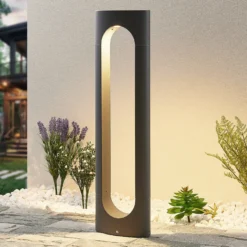 Bolardo luminoso LED Lucande Fenti, 65 cm