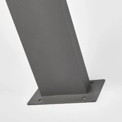 Bolardo luminoso LED Lucande Timm, sensor, 60 cm, antracita, IP54