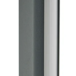 Bolardo luminoso LED Lucande Celiora, 80 cm, antracita, 3000 K
