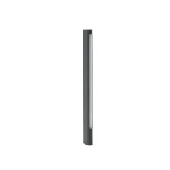 Bolardo luminoso LED Lucande Celiora, 80 cm, antracita, 3000 K