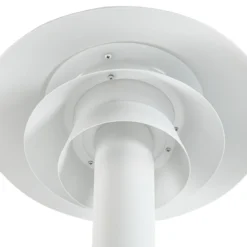 Bolardo luminoso LED Lucande Montaro, 110 cm, blanca, IP54