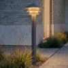 Bolardo luminoso LED Lucande Montaro, 110 cm, antracita, IP54