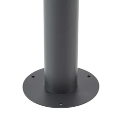 Bolardo luminoso LED Lucande Montaro, 110 cm, antracita, IP54