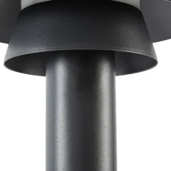 Bolardo luminoso LED Lucande Montaro, 110 cm, antracita, IP54