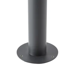 Bolardo luminoso LED Lucande Montaro, 100 cm, antracita, con sensor
