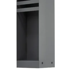 Bolardo luminoso LED Lucande Oxido, antracita, altura 50 cm, IP44