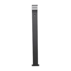 Bolardo luminoso LED Lucande Timm, sensor, 100 cm, antracita, IP54