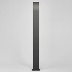 Bolardo luminoso LED Lucande Timm, sensor, 100 cm, antracita, IP54