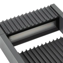 Bolardo luminoso LED Lucande Tavion, 80 cm, antracita, IP65