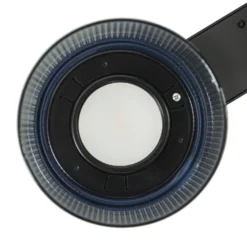 Bolardo luminoso LED Lucande Beelia, antracita, 90 cm, estriado