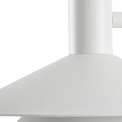 Bolardo luminoso LED Lucande Montaro, 100 cm, blanco, con sensor