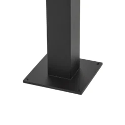 Bolardo luminoso LED Lynx de Lucande, 95,5 cm, negra, IP65