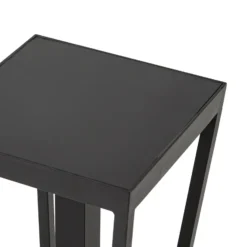 Bolardo luminoso LED Lynx de Lucande, 95,5 cm, negra, IP65