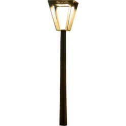 Bolardo luminoso LED Metro con sensor, gris