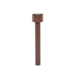 Bolardo luminoso LED Milten de Arcchio, 65 cm, óxido, IP65