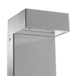 Bolardo luminoso LED Mimik 10 Postes 600 gris 3.000K