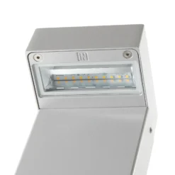 Bolardo luminoso LED Mimik 10 Postes 600 gris 3.000K