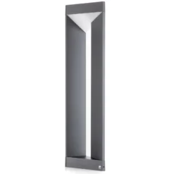 Bolardo luminoso LED Nembro IP54, aluminio fundido