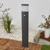 Bolardo luminoso LED Obri de Lindby, 80 cm, antracita, sensor