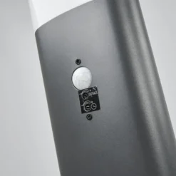 Bolardo luminoso LED Obri de Lindby, 80 cm, antracita, sensor