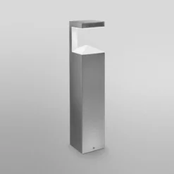 Bolardo luminoso LED OSRAM ENDURA STYLE pirámide, acero inoxidable, IP44
