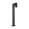 Bolardo luminoso LED Paulmann Kimu 1, antracita, 2.200 K, IP44