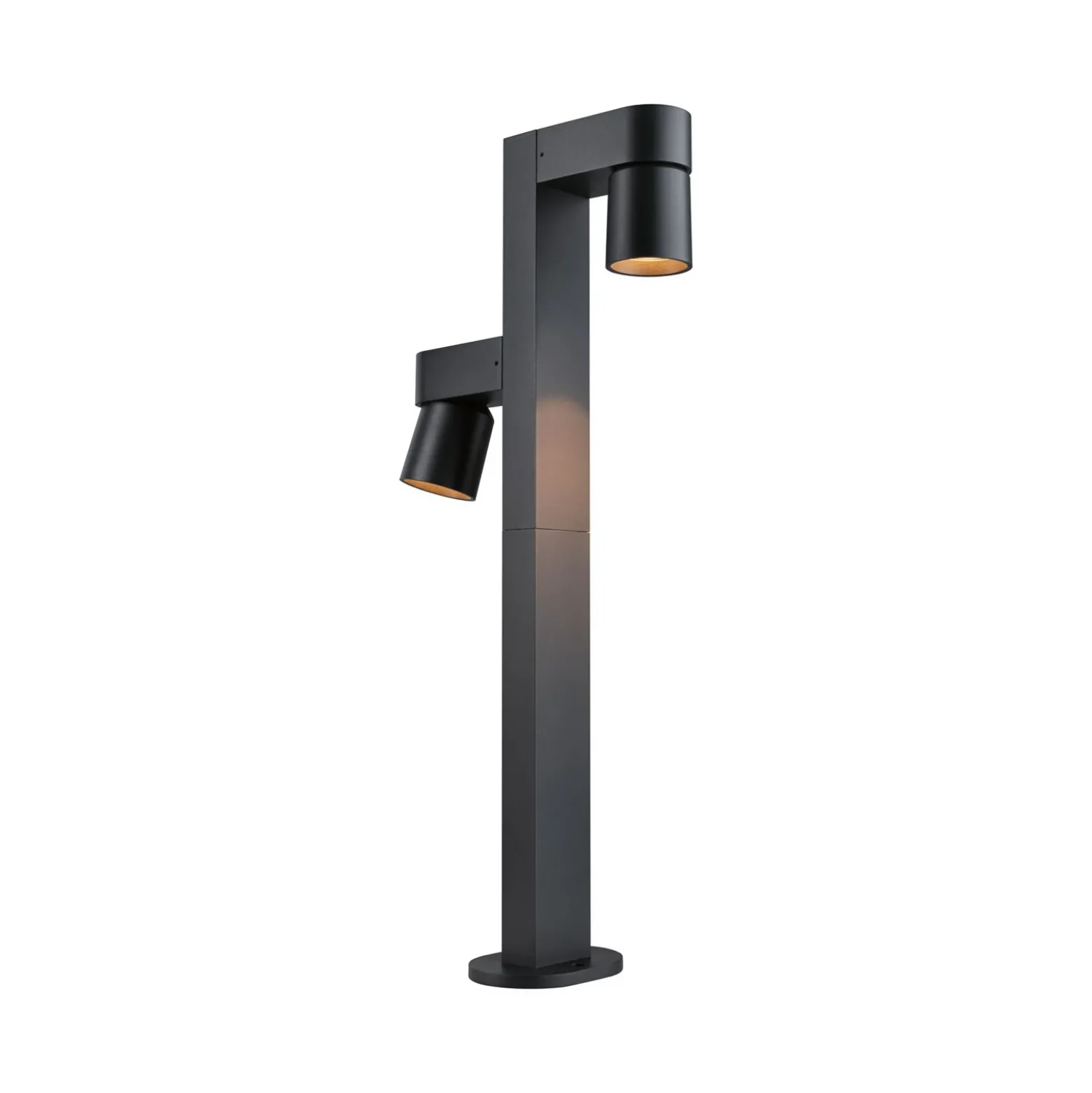 Bolardo luminoso LED Paulmann Kimu 2, antracita, 2.200 K, IP44