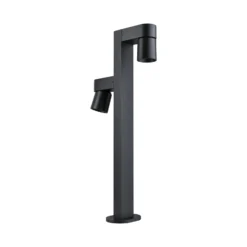 Bolardo luminoso LED Paulmann Kimu 2, antracita, 2.200 K, IP44