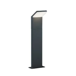 Bolardo luminoso LED PEARL, altura 50 cm, antracita, metal, IP54
