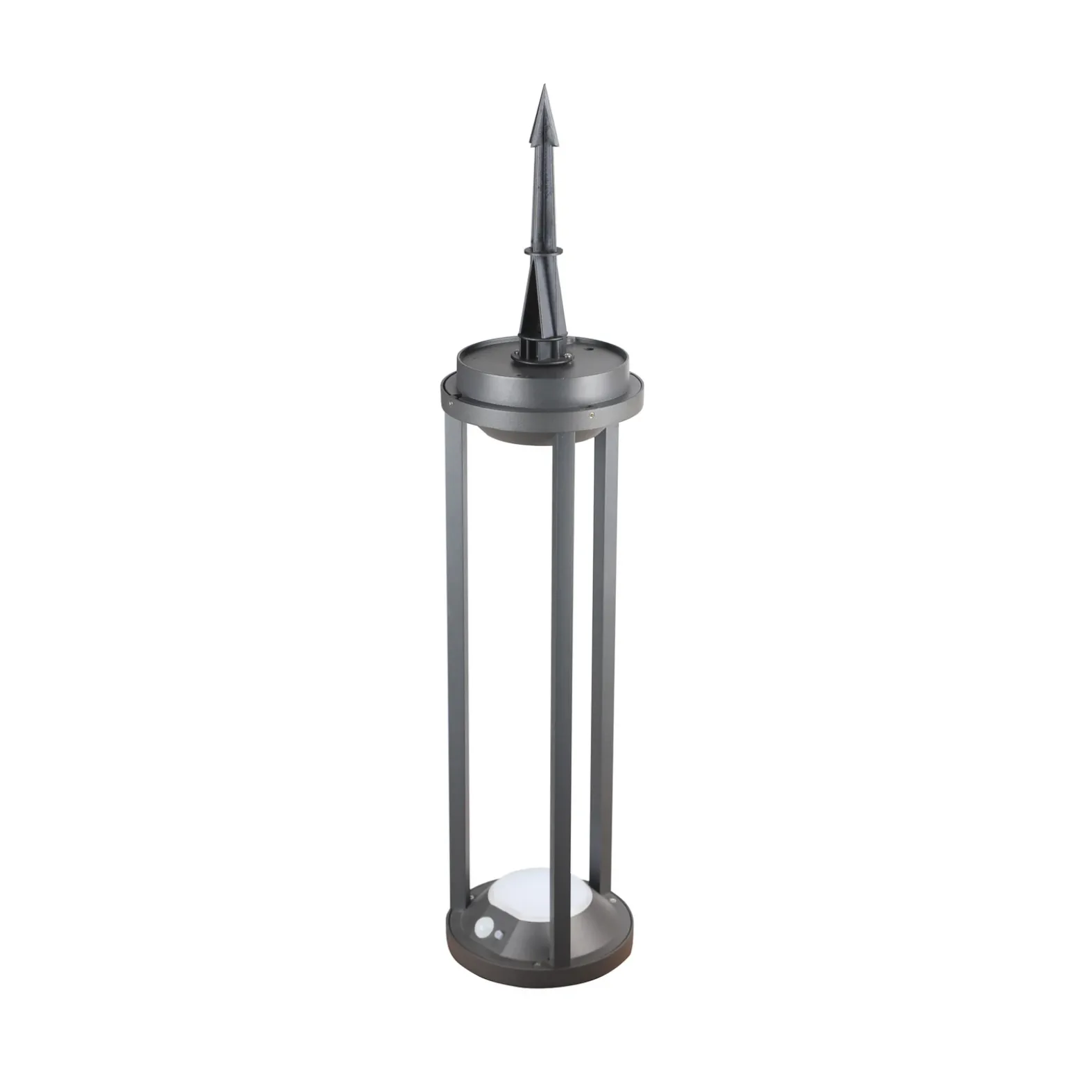 Bolardo luminoso LED Pilastro, sensor, piqueta de tierra