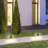 Bolardo luminoso LED RENO, antracita, altura 100 cm, metal, IP54
