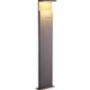 Bolardo luminoso LED Ruka con Element de madera, 100 cm