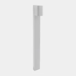 Bolardo luminoso LEDS-C4 Eko Standard, blanco, altura 80 cm, aluminio