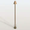 Bolardo luminoso LED Silva Frame, altura 100 cm, latón antiguo, IP65