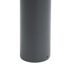 Bolardo luminoso LED Skagena de Lucande, antracita, altura 90 cm, IP54