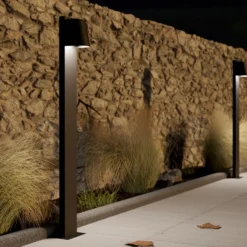 Bolardo luminoso LED Stagnone en negro