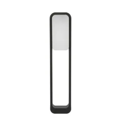 Bolardo luminoso LED Sticker, gris oscuro, aluminio, altura 72 cm