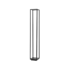 Bolardo luminoso LED Thorvid de Lucande, altura 120 cm, negro