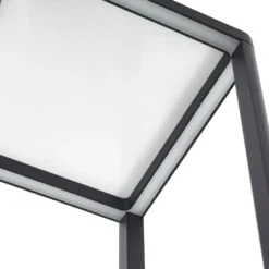 Bolardo luminoso LED Thorvid de Lucande, altura 120 cm, negro