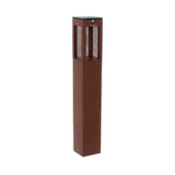 Bolardo luminoso LED Tradition Sensor Corten 90cm