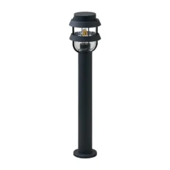 Bolardo luminoso Lindby «Alvaro», antracita, 60 cm, IP44, E27