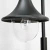 Bolardo luminoso Lindby «Daphne», 120 cm, negra, metal, E27