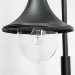 Bolardo luminoso Lindby «Daphne», 120 cm, negra, metal, E27