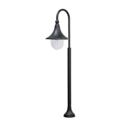 Bolardo luminoso Lindby «Daphne», 120 cm, negra, metal, E27