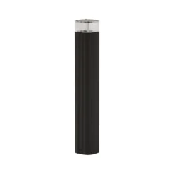 Bolardo luminoso Lindby Halvar, 50 cm, negro, IP65, GU10