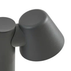 Bolardo luminoso Lindby Ileyna, 2 luces, antracita, 100 cm