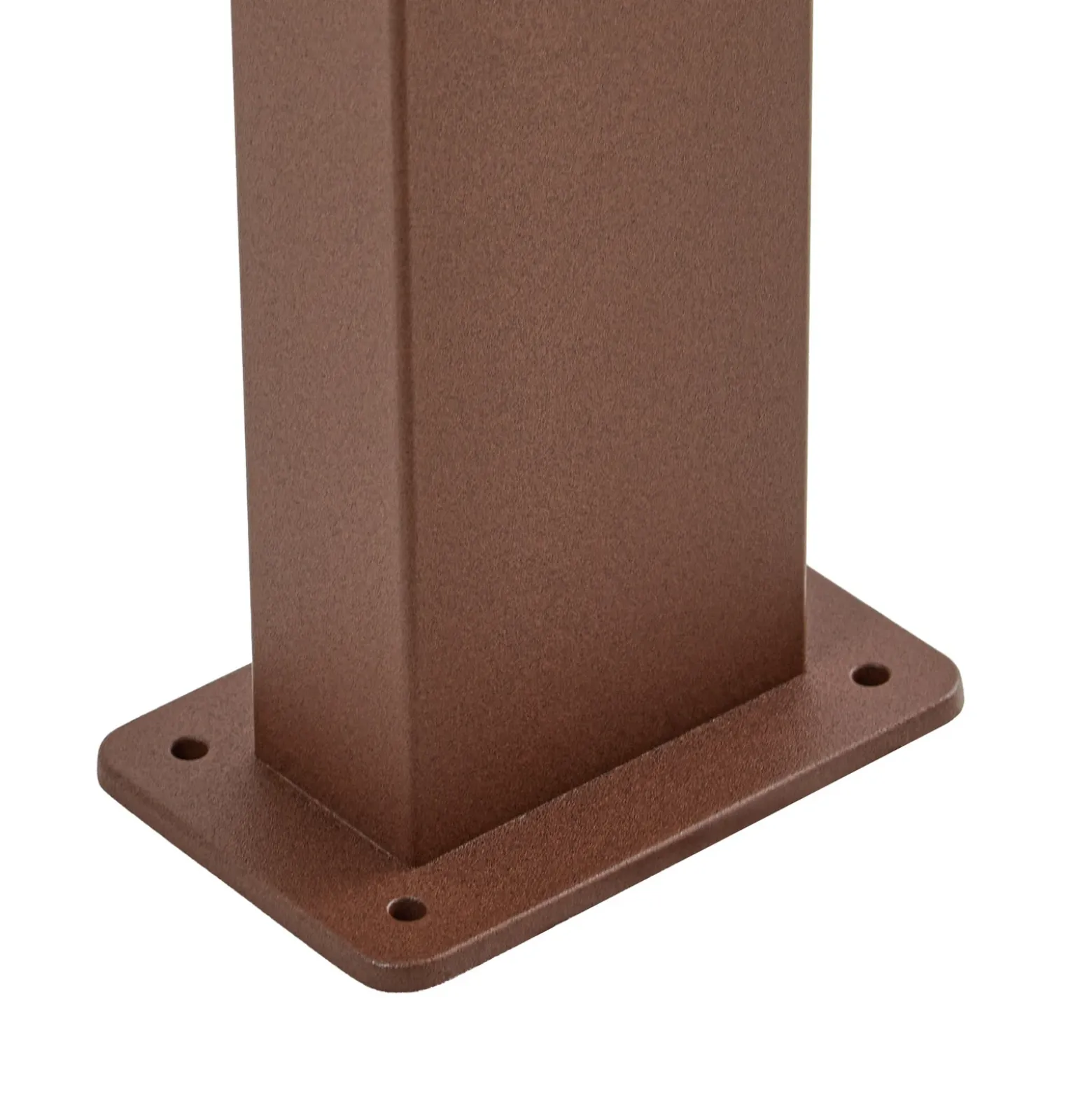 Bolardo luminoso Lindby Kaliro, óxido, 60 cm, E27, IP54