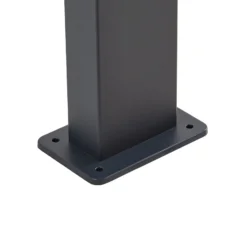 Bolardo luminoso Lindby Kaliro, antracita, 60 cm, E27, IP54